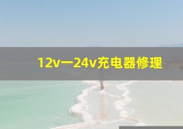 12v一24v充电器修理