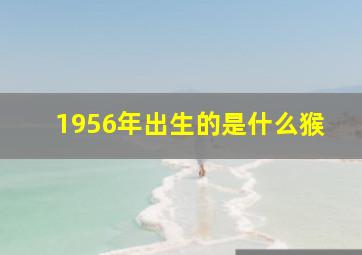 1956年出生的是什么猴