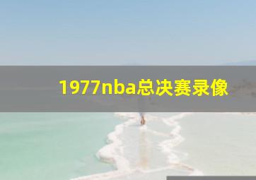 1977nba总决赛录像