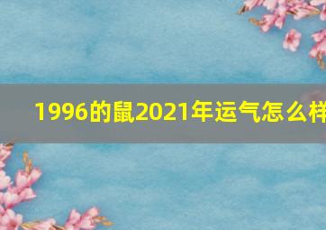 1996的鼠2021年运气怎么样