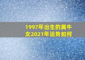 1997年出生的属牛女2021年运势如何