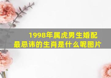 1998年属虎男生婚配最忌讳的生肖是什么呢图片