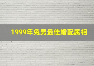 1999年兔男最佳婚配属相