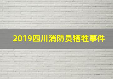 2019四川消防员牺牲事件