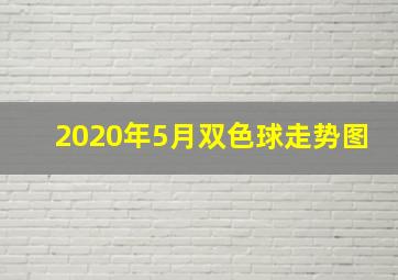 2020年5月双色球走势图