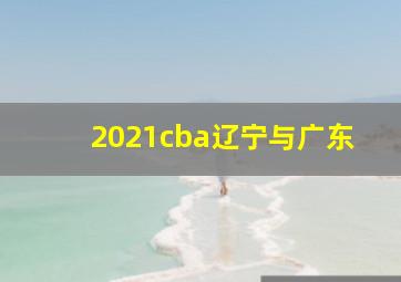 2021cba辽宁与广东