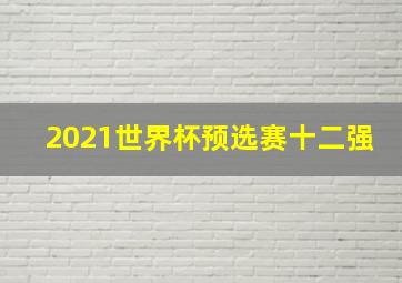 2021世界杯预选赛十二强