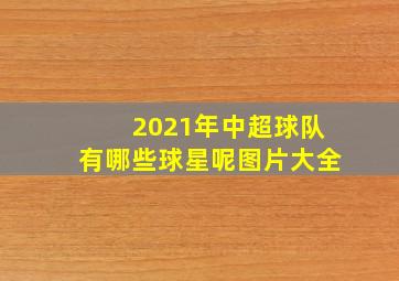 2021年中超球队有哪些球星呢图片大全