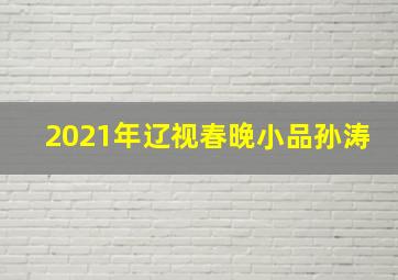 2021年辽视春晚小品孙涛