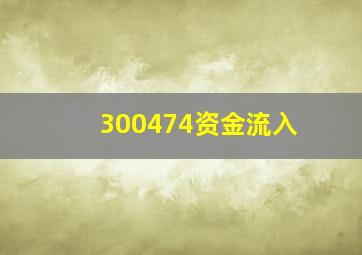 300474资金流入