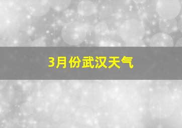 3月份武汉天气