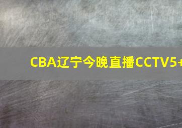 CBA辽宁今晚直播CCTV5+