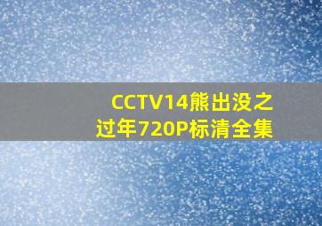 CCTV14熊出没之过年720P标清全集