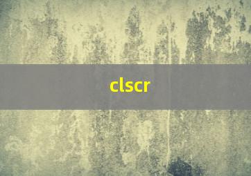 clscr