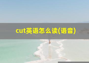 cut英语怎么读(语音)