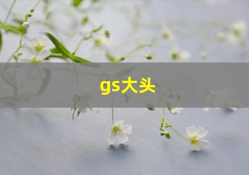 gs大头