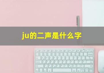 ju的二声是什么字