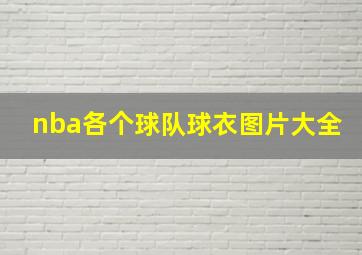 nba各个球队球衣图片大全