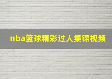 nba篮球精彩过人集锦视频