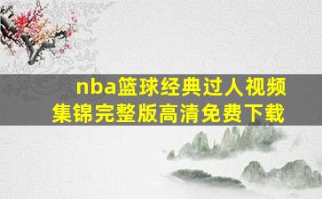 nba篮球经典过人视频集锦完整版高清免费下载