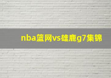 nba篮网vs雄鹿g7集锦