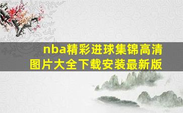 nba精彩进球集锦高清图片大全下载安装最新版