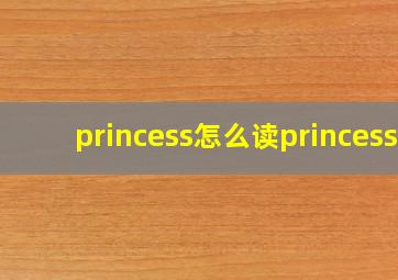 princess怎么读princess