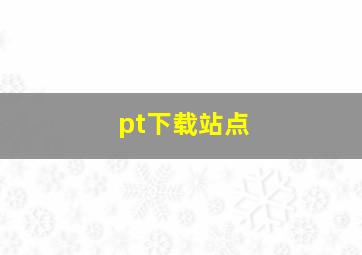 pt下载站点