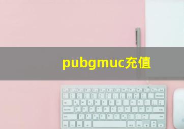 pubgmuc充值