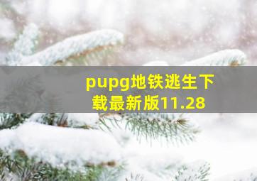 pupg地铁逃生下载最新版11.28