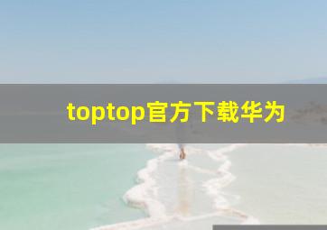 toptop官方下载华为