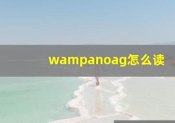 wampanoag怎么读