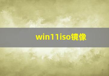 win11iso镜像