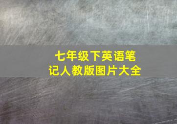 七年级下英语笔记人教版图片大全