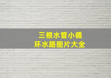 三根水管小循环水路图片大全