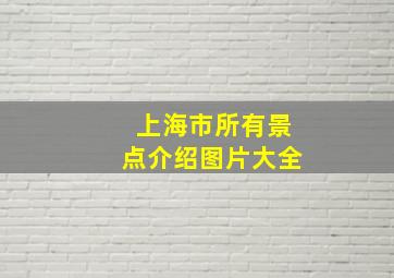 上海市所有景点介绍图片大全