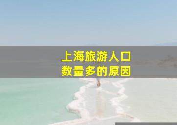 上海旅游人口数量多的原因