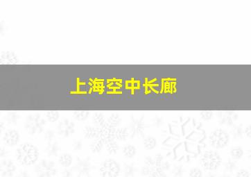 上海空中长廊