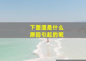 下面湿是什么原因引起的呢