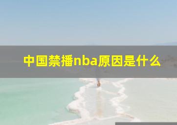 中国禁播nba原因是什么