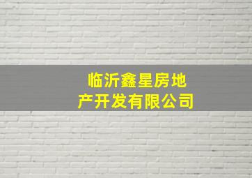 临沂鑫星房地产开发有限公司