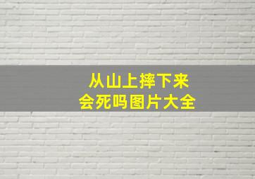 从山上摔下来会死吗图片大全