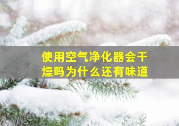 使用空气净化器会干燥吗为什么还有味道