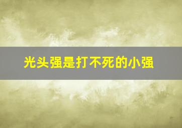 光头强是打不死的小强