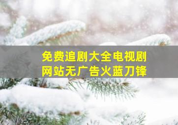 免费追剧大全电视剧网站无广告火蓝刀锋