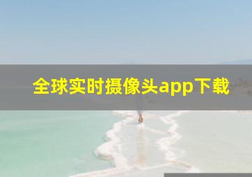 全球实时摄像头app下载