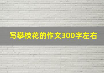 写攀枝花的作文300字左右