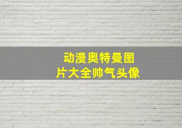 动漫奥特曼图片大全帅气头像