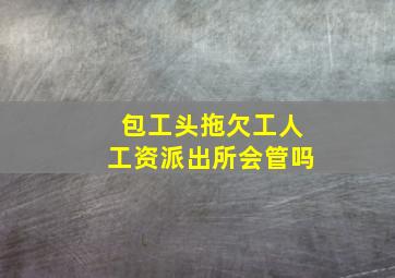 包工头拖欠工人工资派出所会管吗