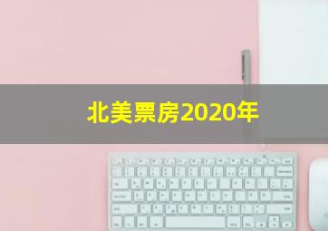 北美票房2020年